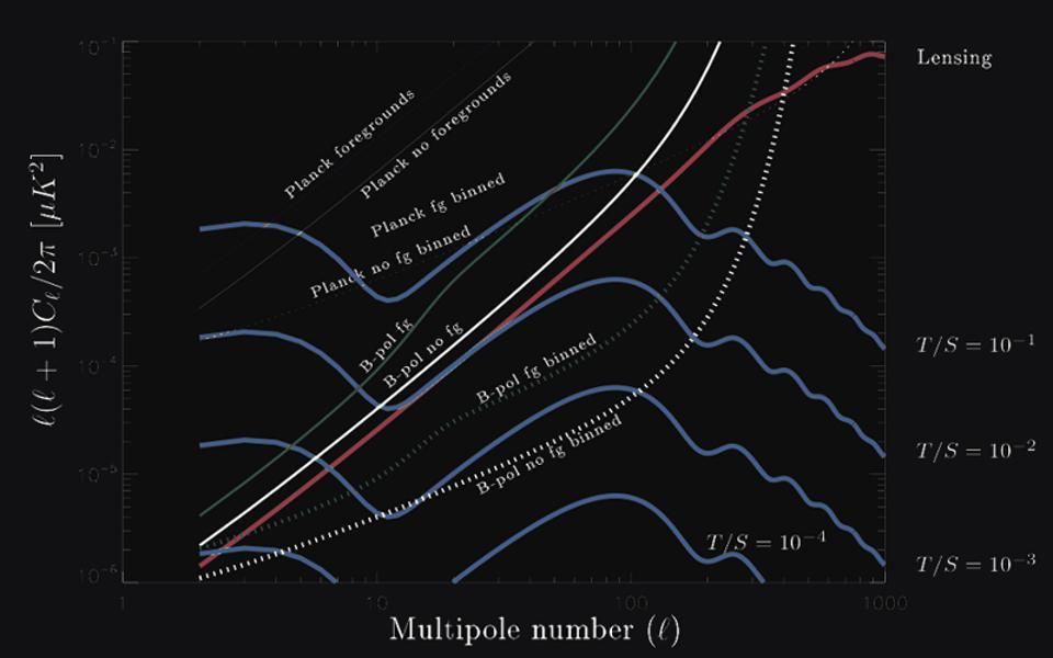 gravitational wave contribution to B-mode polarization