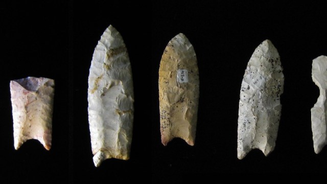 Clovis spearheads