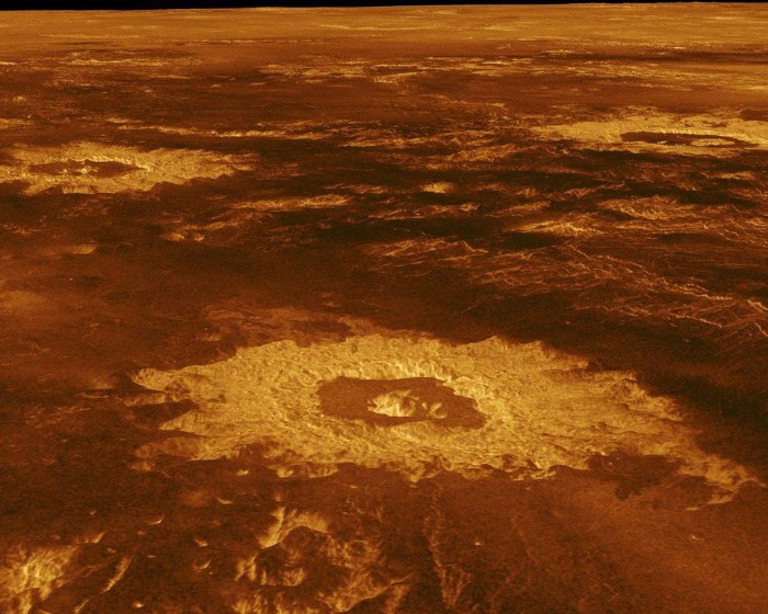 Venus map magellan arecibo data