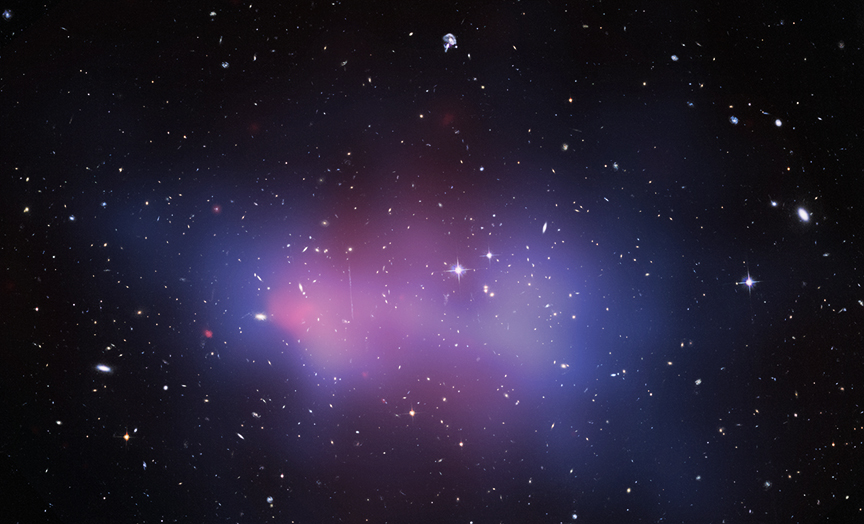 el gordo colliding galaxy cluster