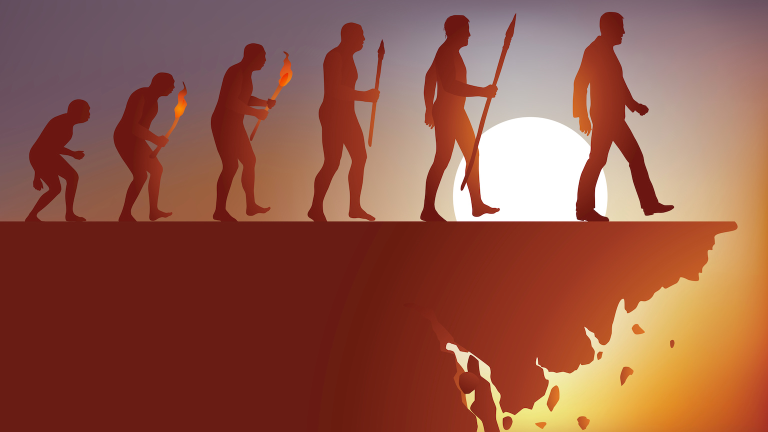 climate change human evolution