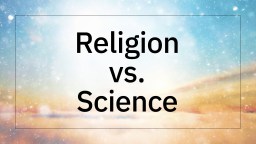 religion and science