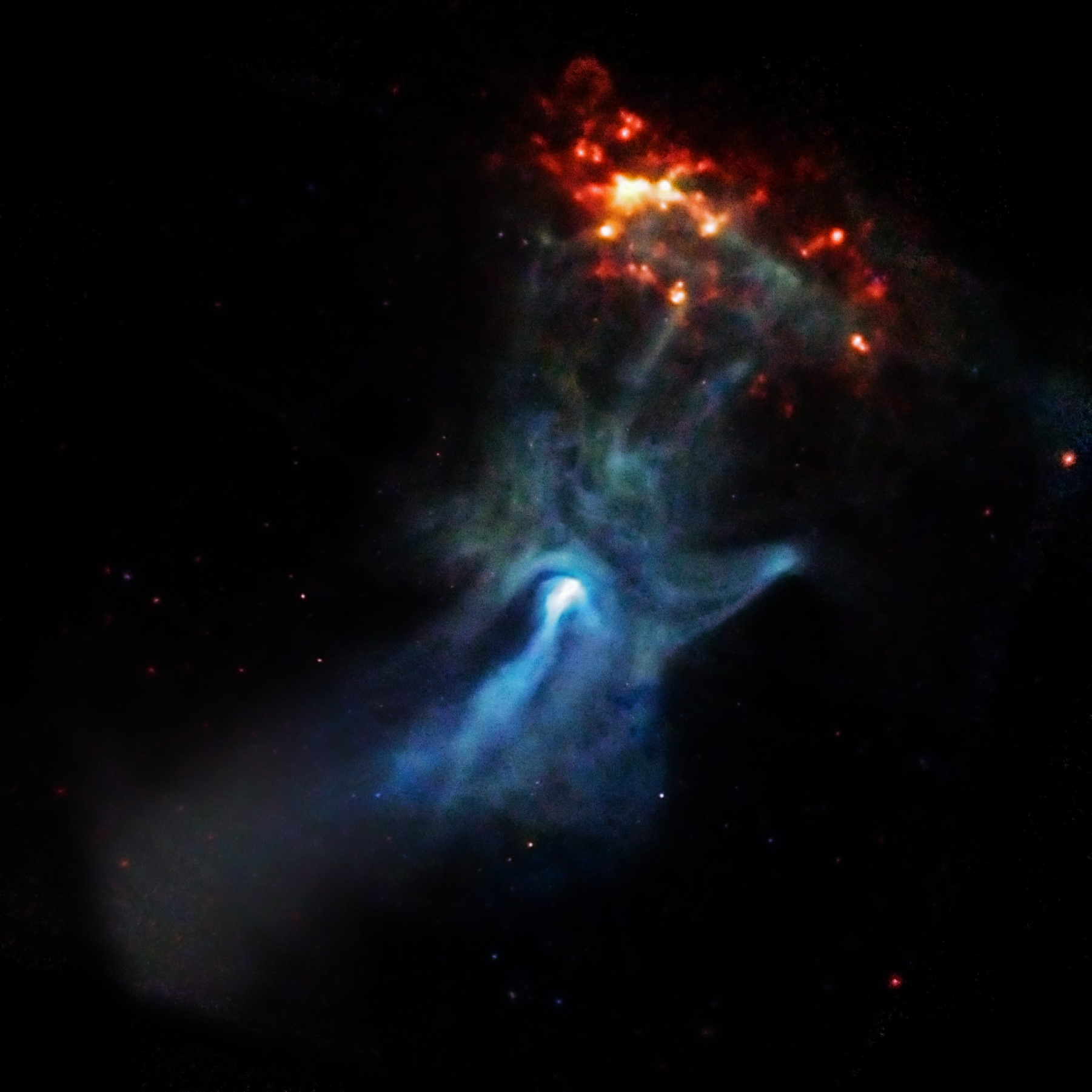 hand of god pulsar wind nebula