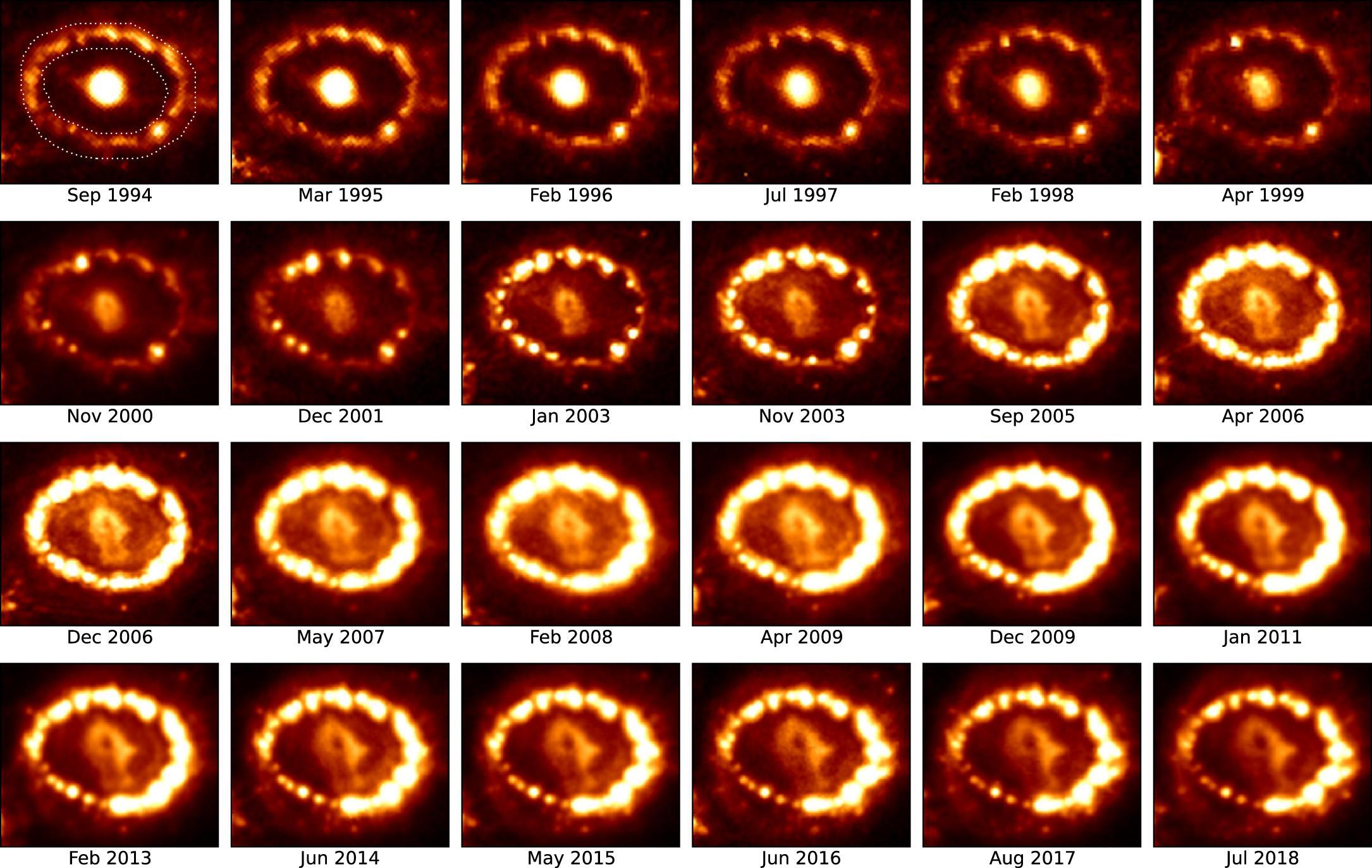 SN 1987a Chandra x-ray