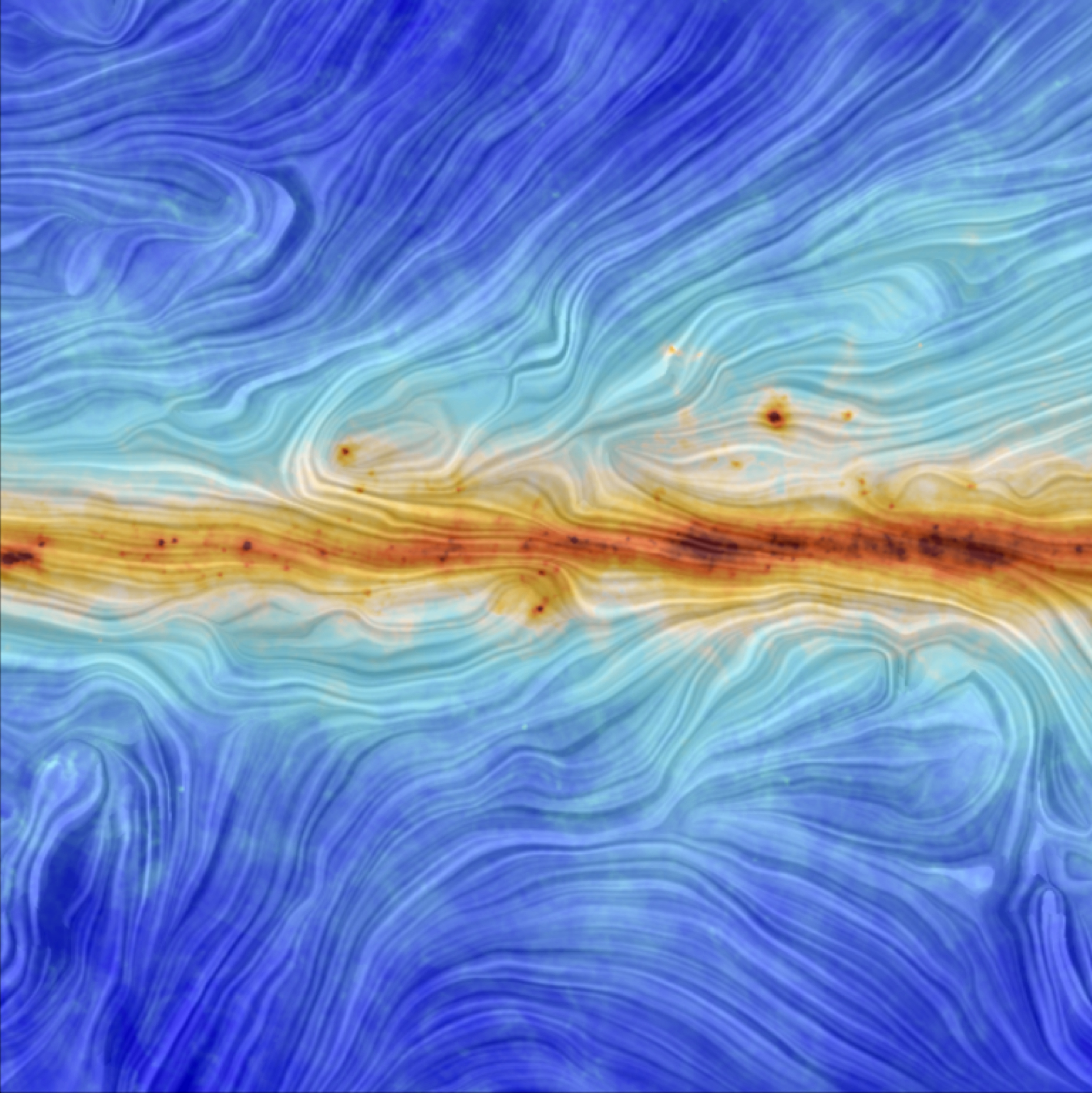 magnetic fields galaxy planck