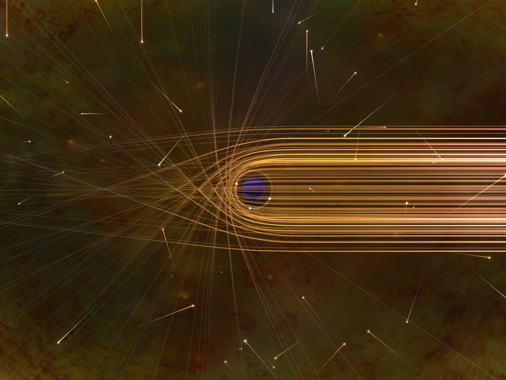 photon paths around black hole