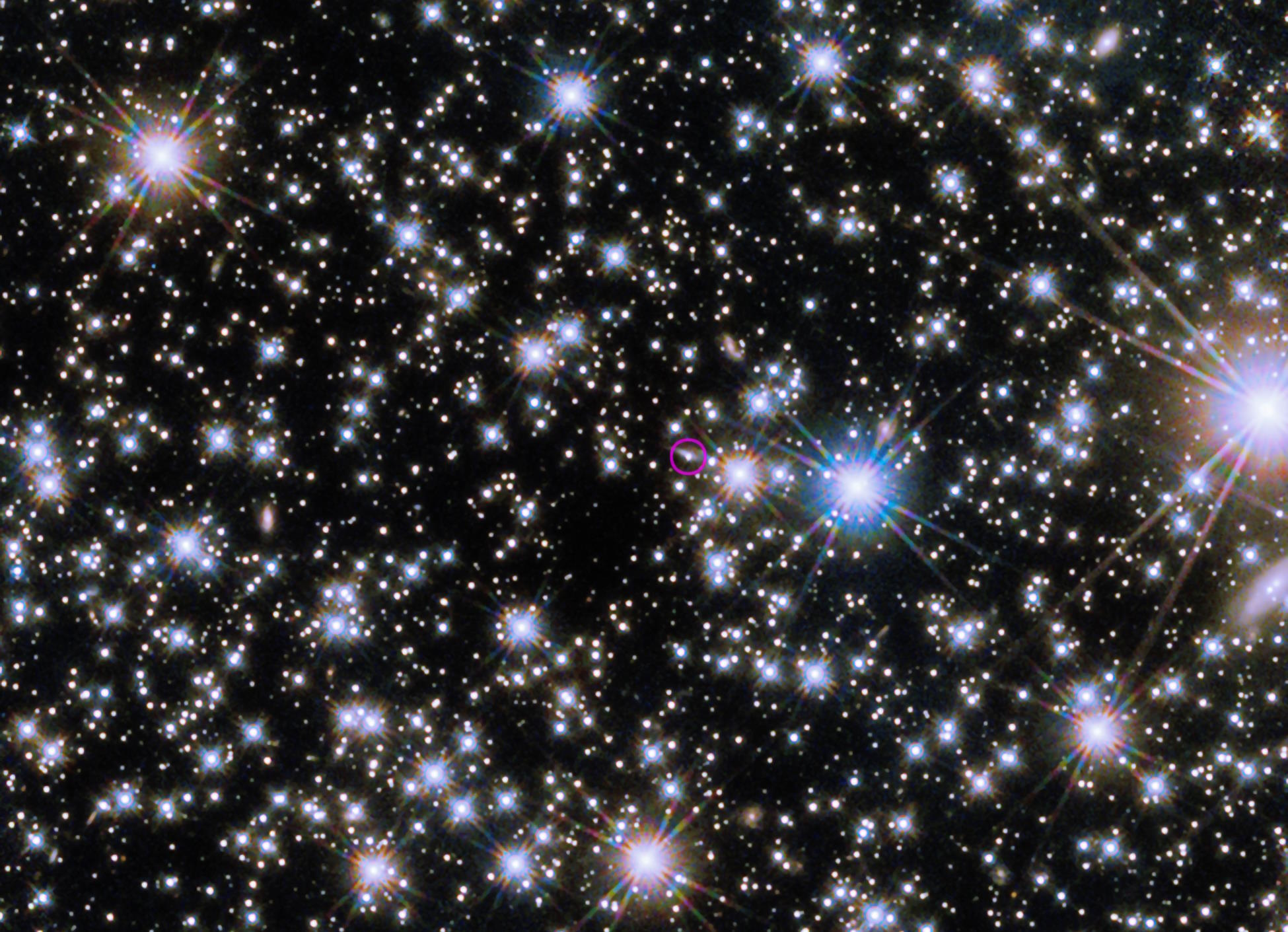 Hubble view of galaxy containing GRB 221009A BOAT