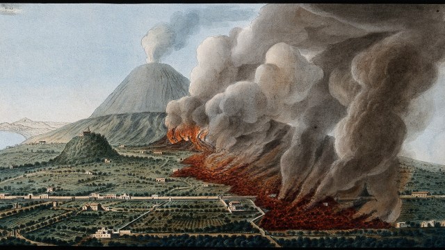 Mount Vesuvius 1760-1761 eruption