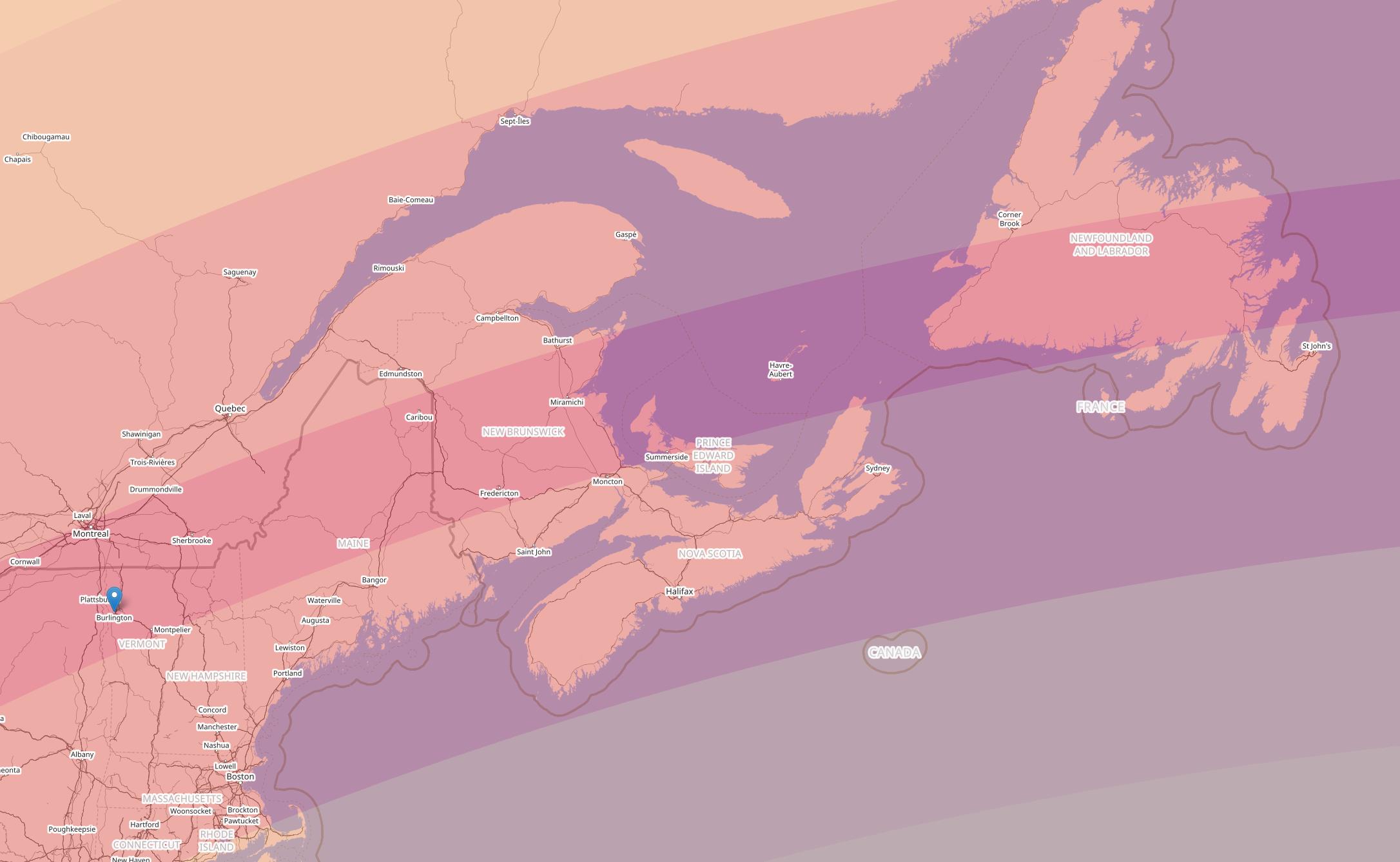 path totality northeast 2024 solar eclipse