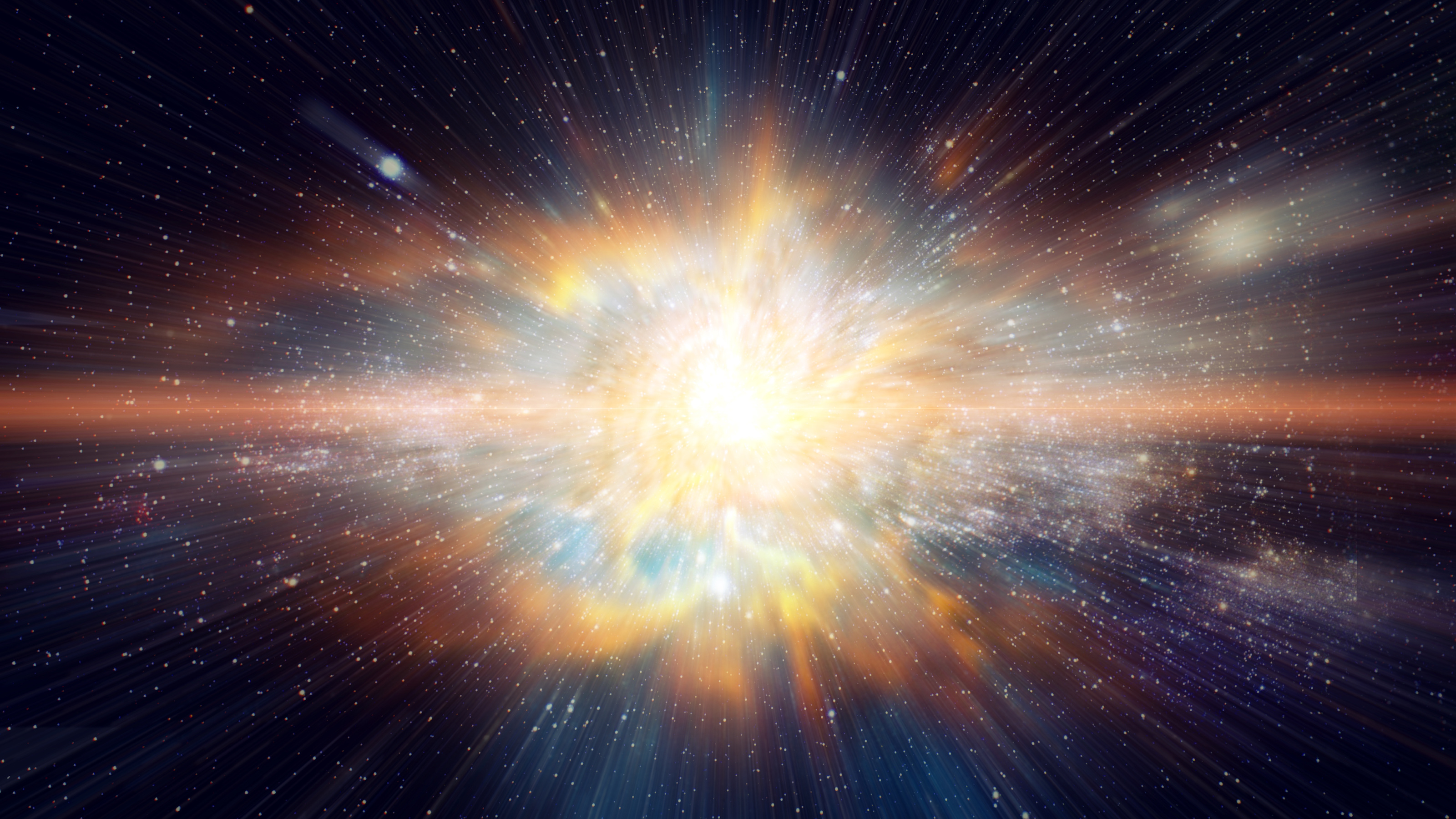 an image of a star burst in the sky.