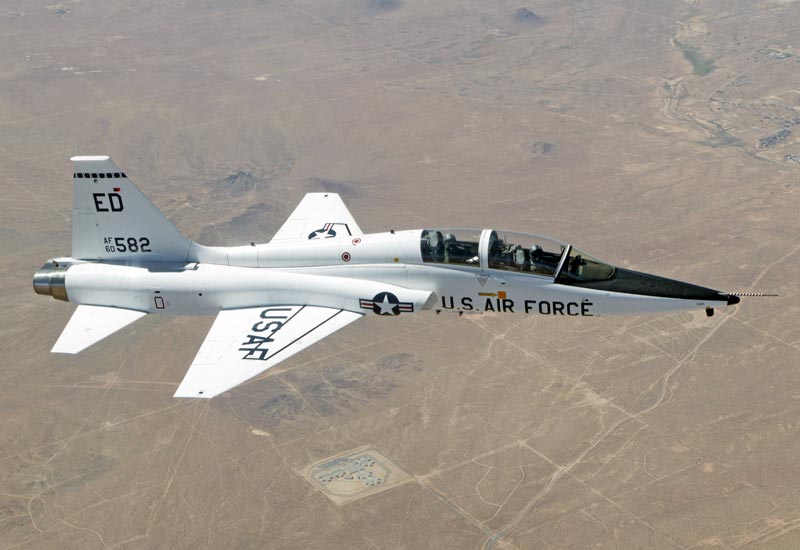 T-38 Talon over Edwards Air Force Base