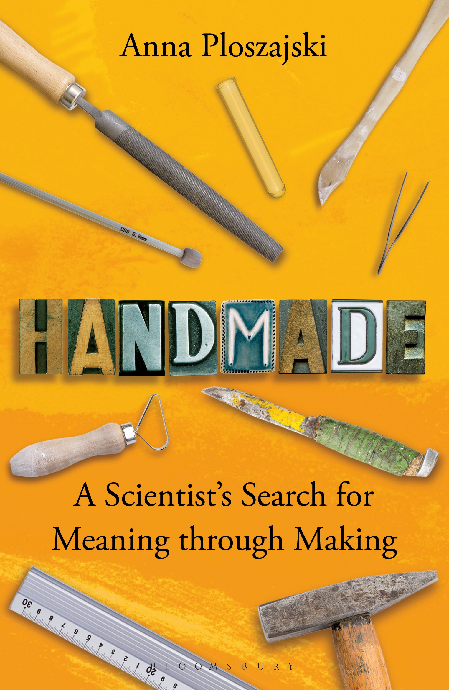 the cover of handmade a scientist's search for meaning through making.