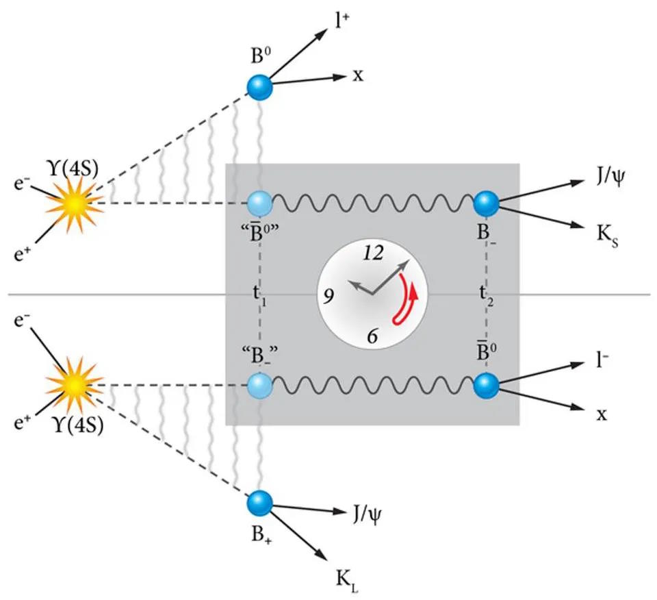 BABAR T-violation setup