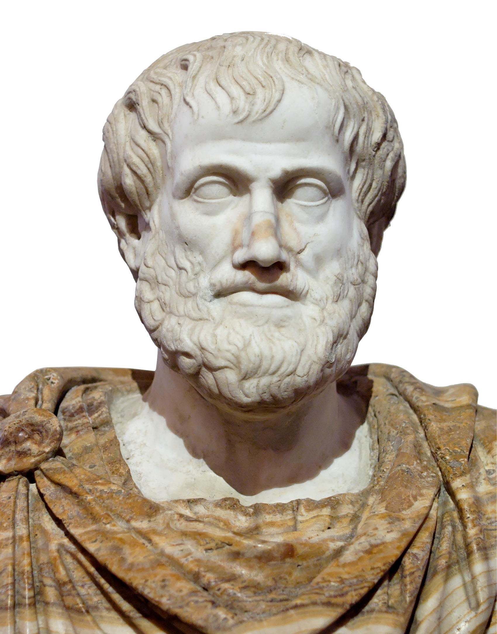 roman copy greek bronze aristotle
