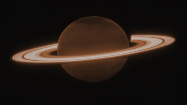 Saturn and Saturn's rings JWST