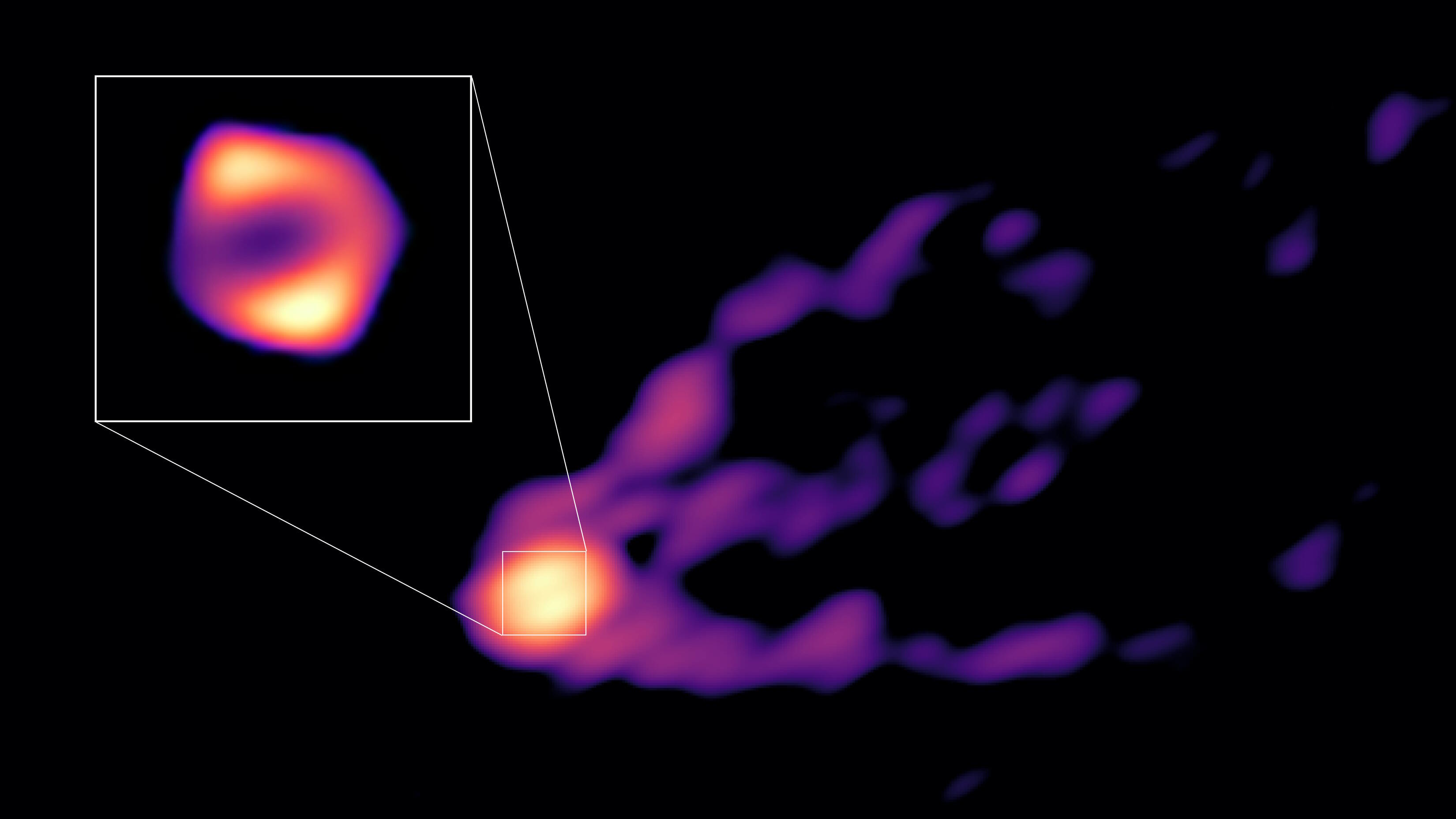 Black hole jet shadow M87