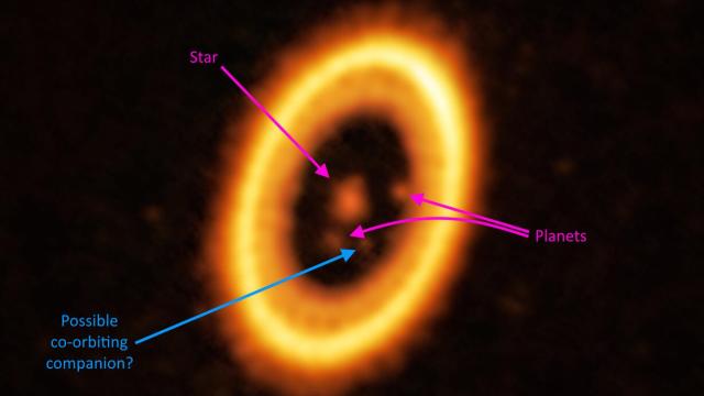 young exoplanetary system PDS 70