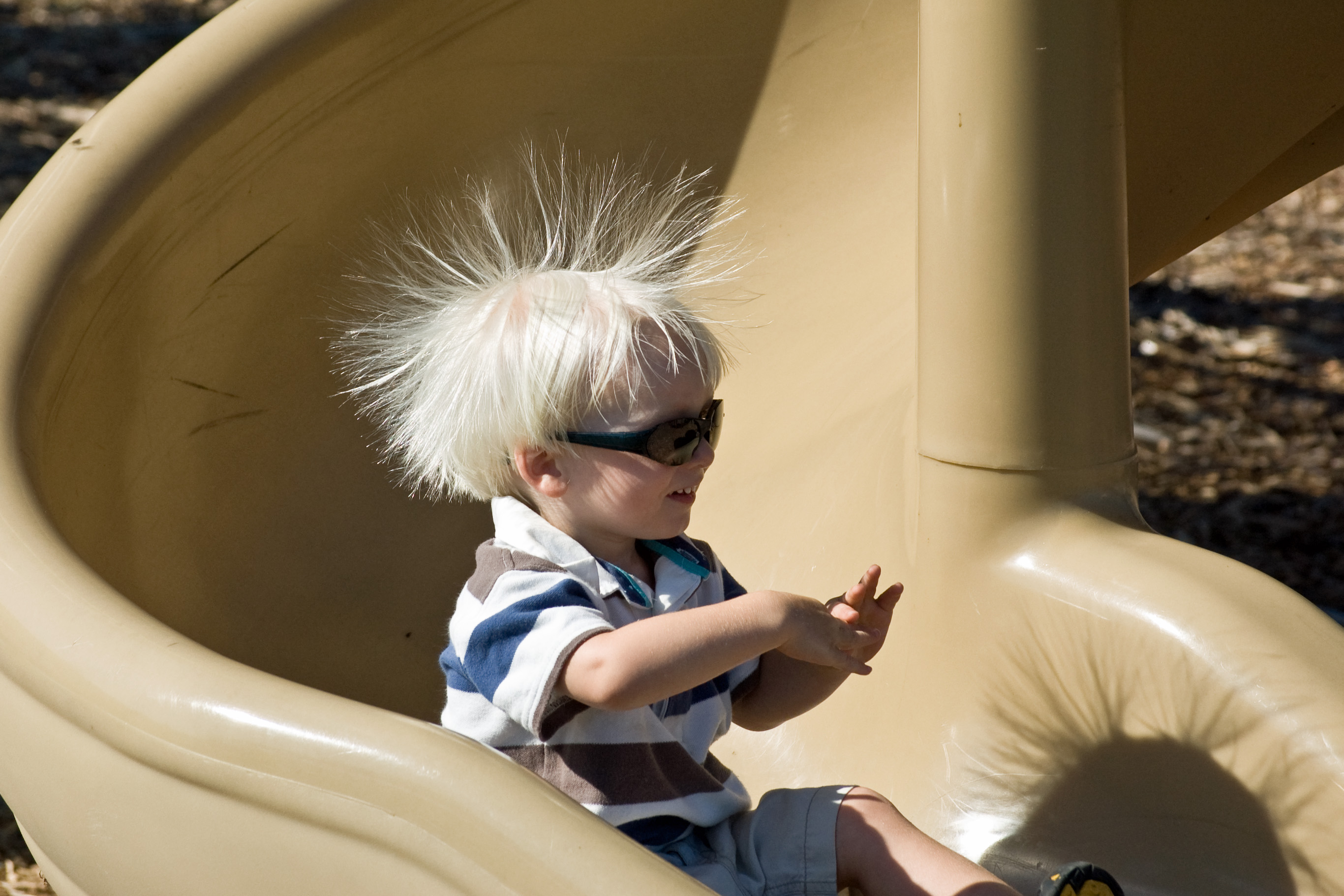 static electricity hair