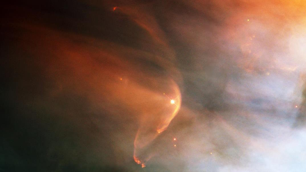 LL Orionis bow shock nebula