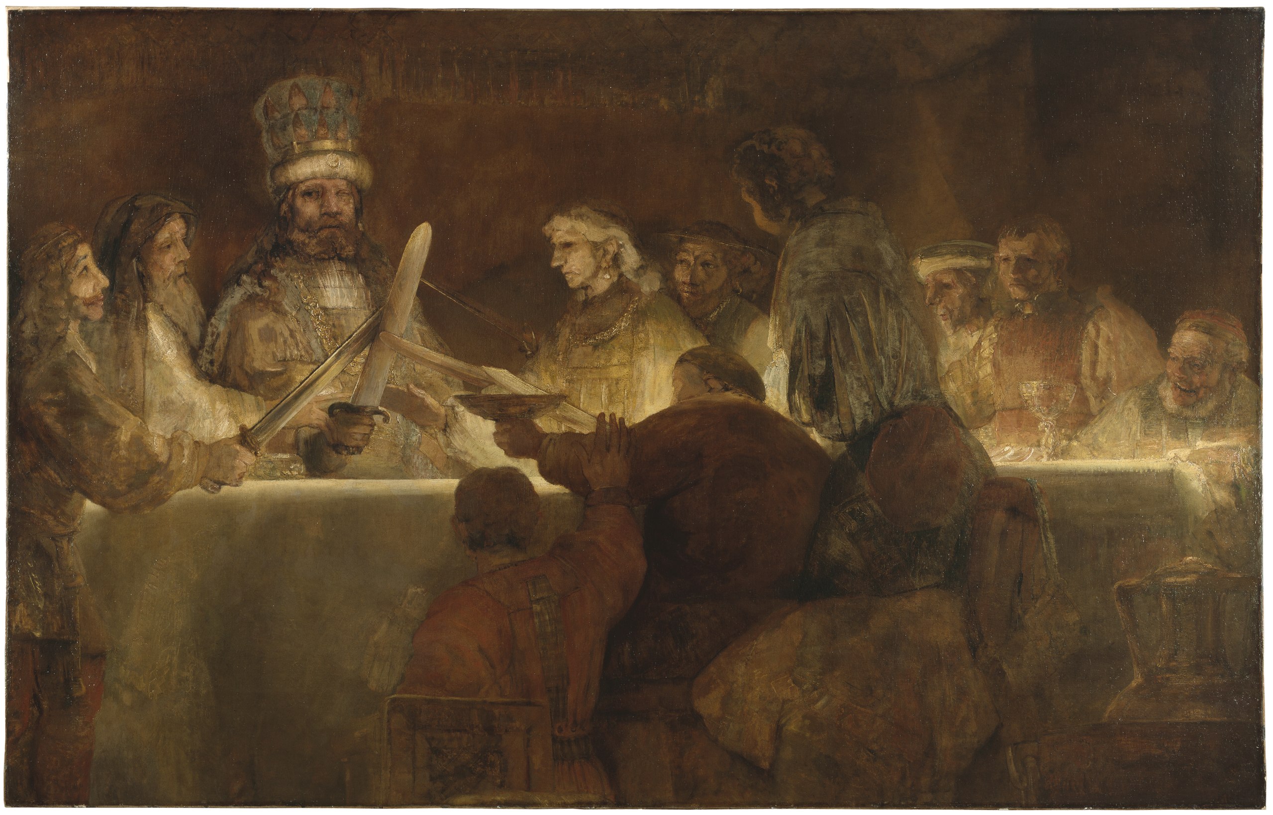 The Last Supper by Rembrandt.