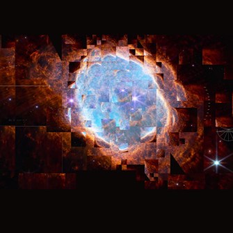A nasa image of a nebula.