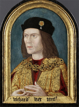 Earliest surviving portrait of Richard III.