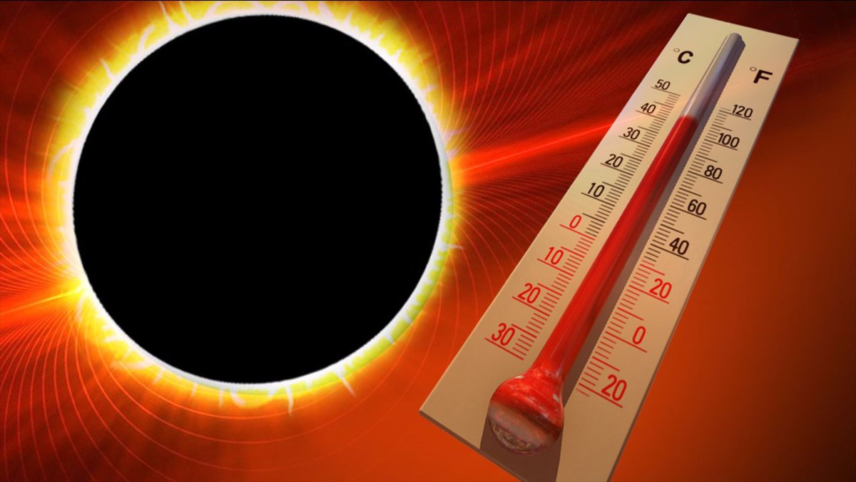 temperature eclipse