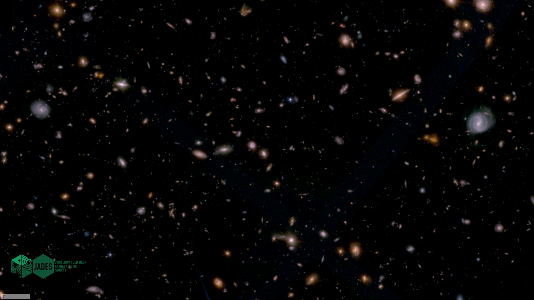 NASA's JWST captures the deepest view of galaxies in the night sky.
