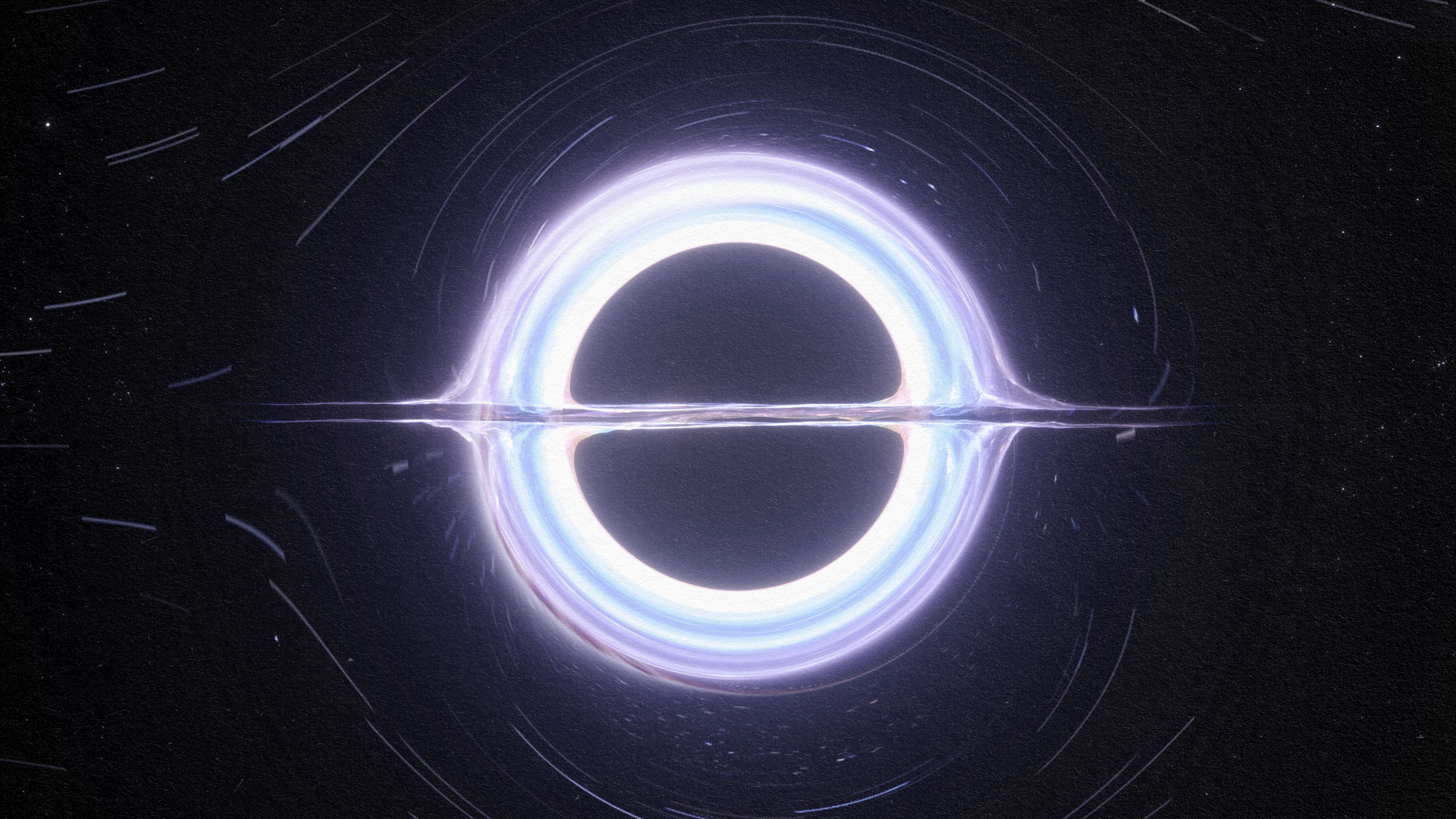 An image of an e - ring in space.