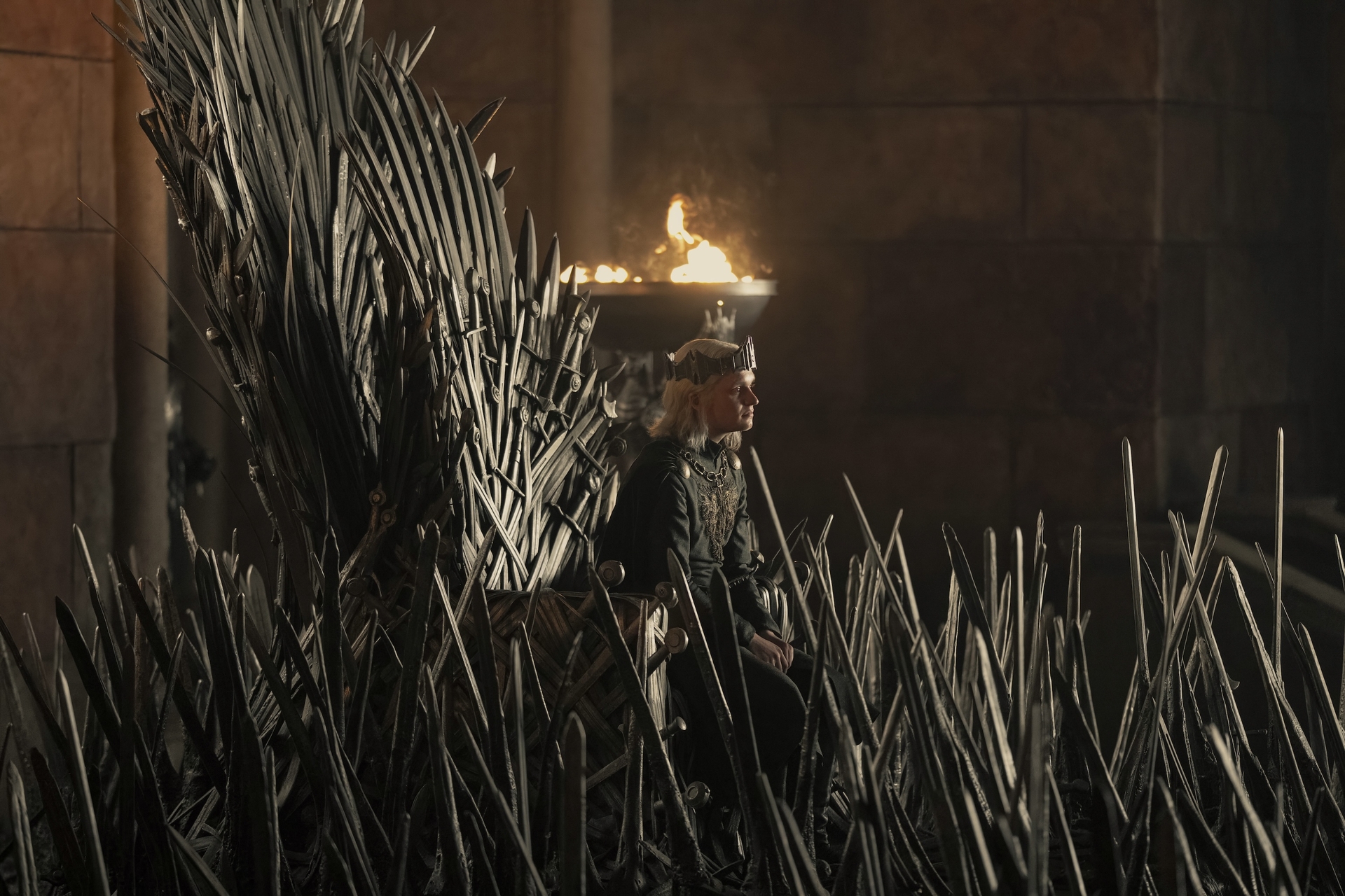 Aegon II on the Iron Throne