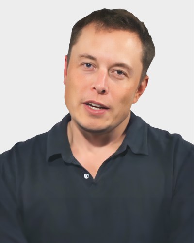 A man with short brown hair wearing a dark blue collared shirt looks directly at the camera against a plain background.