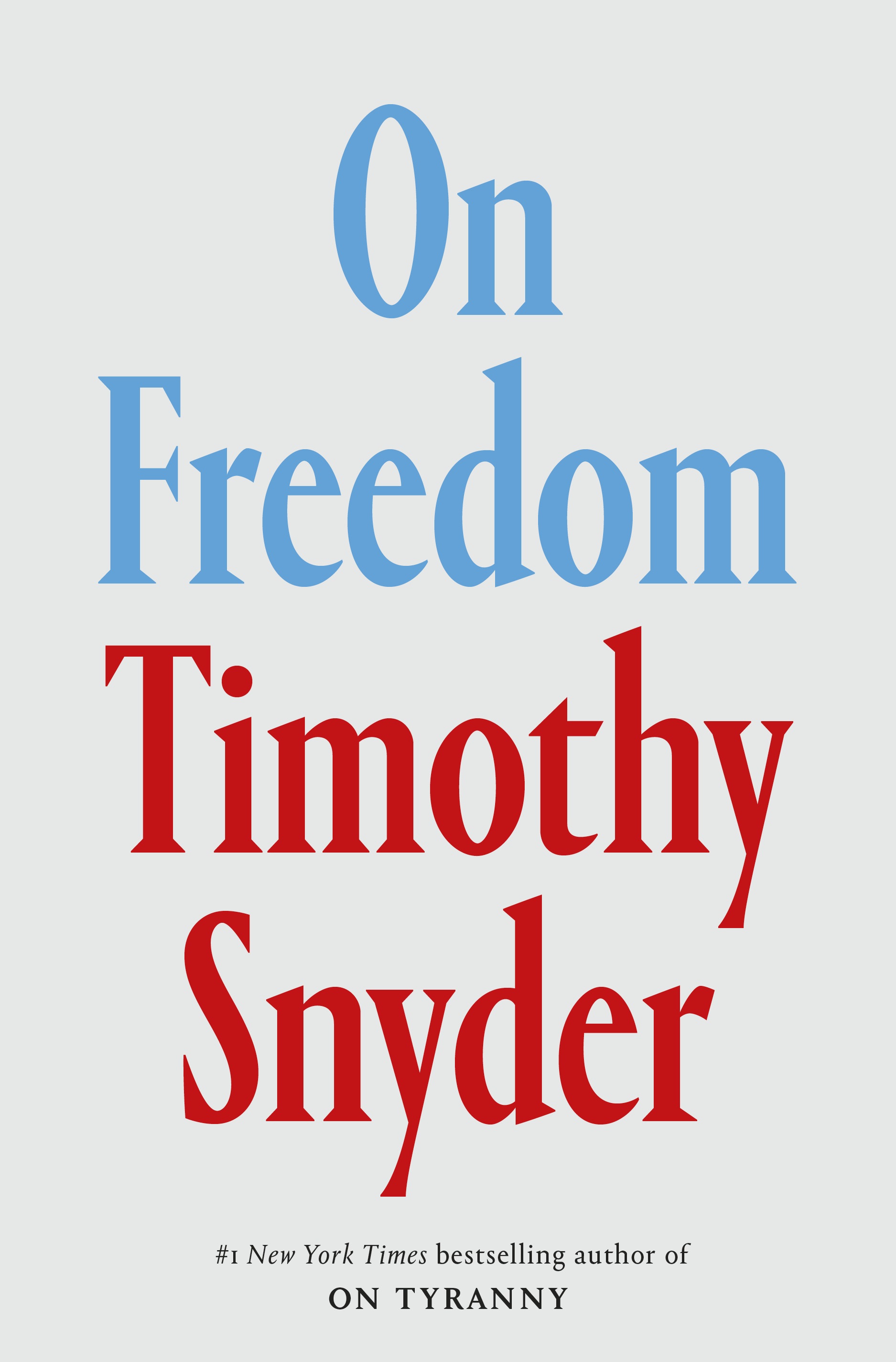 Cover of On Freedom