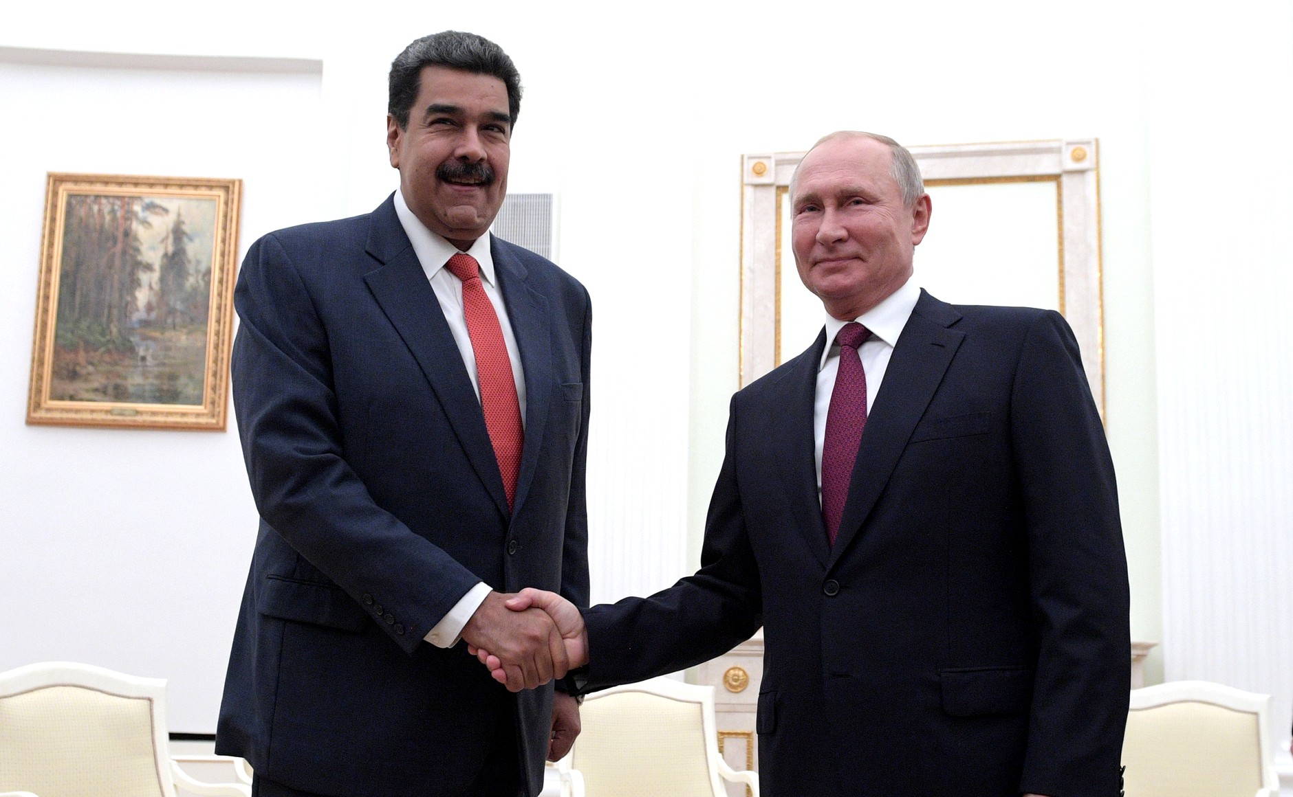 Madero meeting with Vladimir Putin